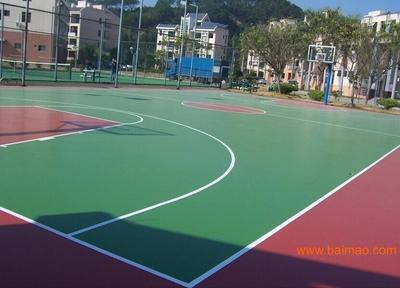 铺设海南篮球场工程、海南网球场工程